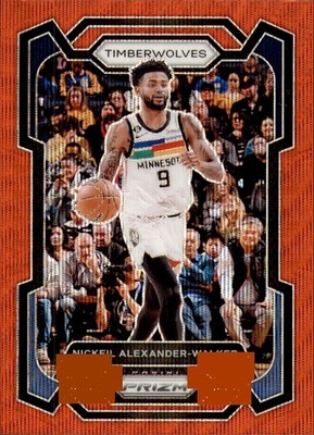 2023-24 Panini Prizm #218 Nickeil Alexander-Walker Prizms Ruby Wave