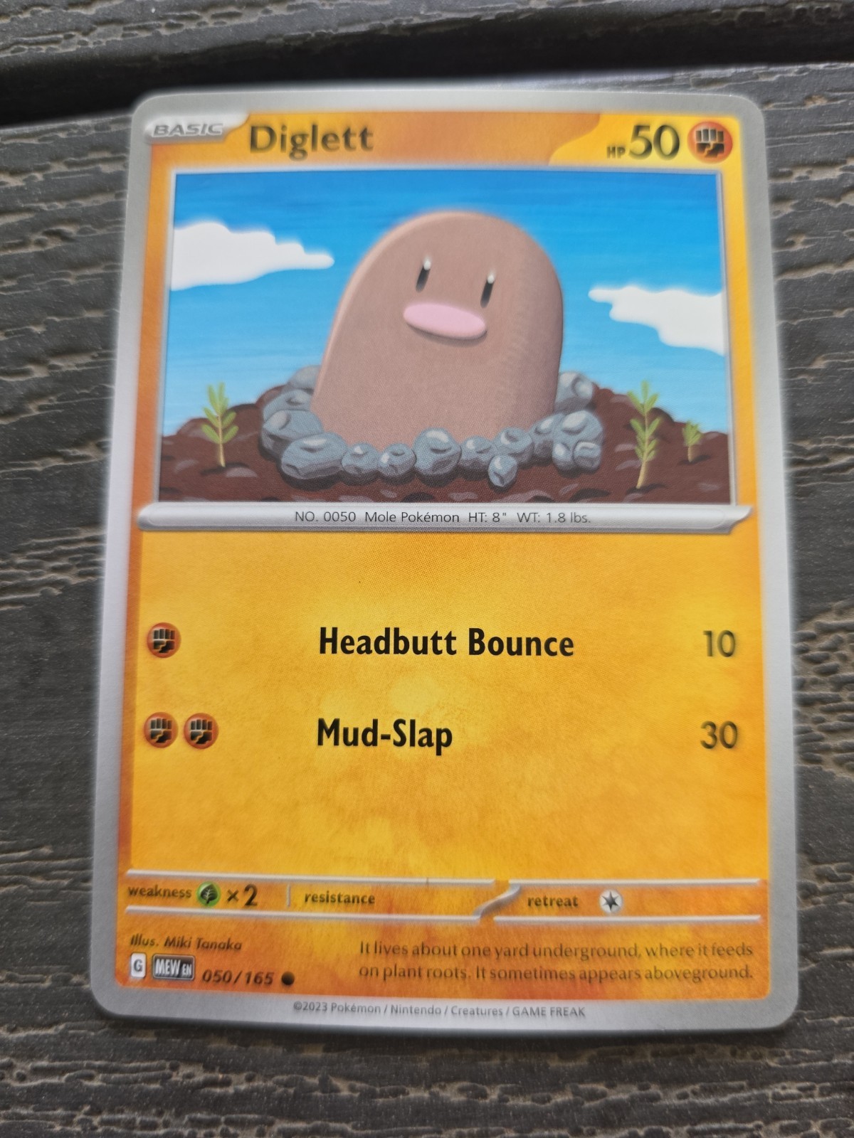 Pokemon Diglett (50/210) 151 LP