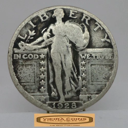 1928 Standing Liberty Silver Quarter - #C58324NQ