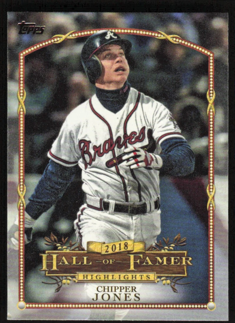 Chipper Jones trading card