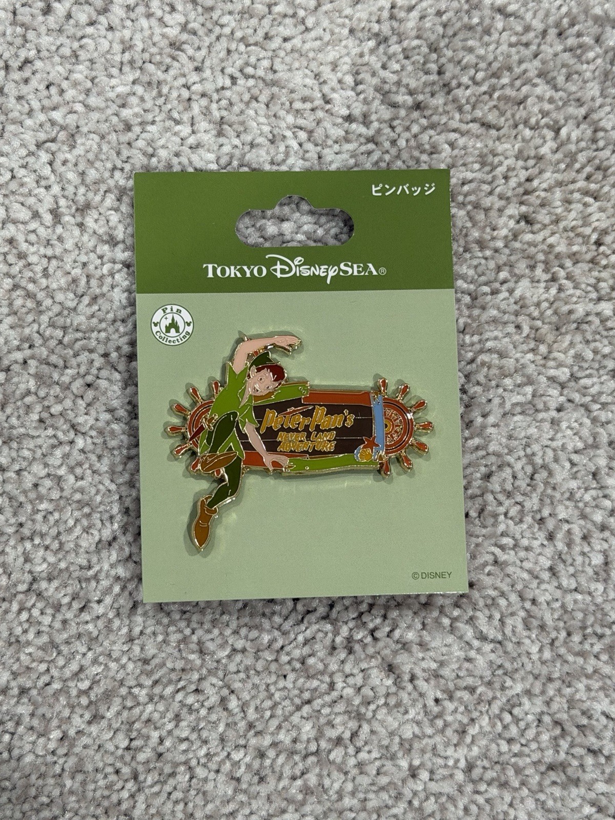 Peter Pan’s Never Land Adventure Pin New Tokyo Disneyland Resort 2025 Disney