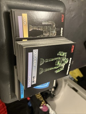 Battletech Battlemech Recognition Card 1993 FASA Mechwarrior Set 1675 ...