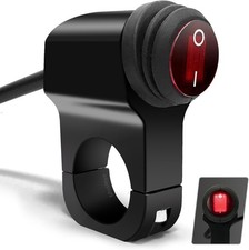 Light Switch 12 Handlebar Switch Waterproof Light Switch CNC Aluminum Alloy Han