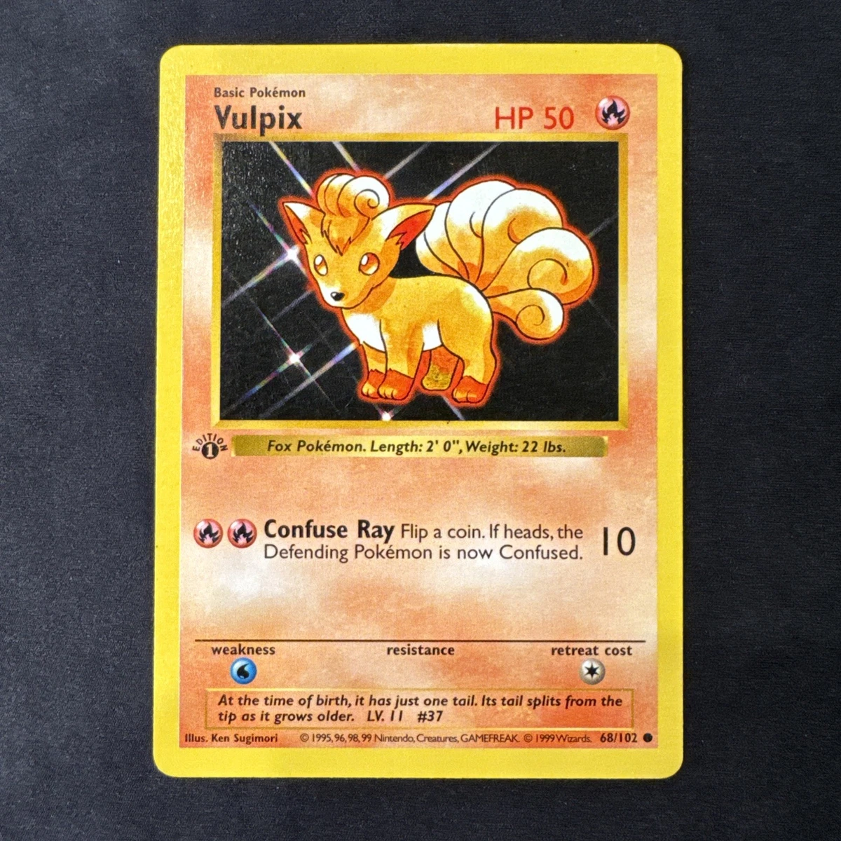 Las mejores ofertas en Vulpix 068/102 Base Set (Shadowless) | eBay