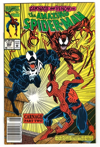 Amazing Spider-Man #362 (FN) (Marvel 1992)  2nd full app of Carnage