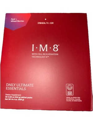 IM8 Açaí And Mixed Berries Daily Ultimate Essentials 30 Satchet Packs 