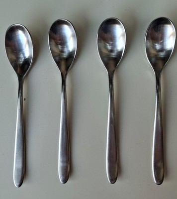 Auerhahn Silk Matt 4 Espressolöffel 10,5 cm
