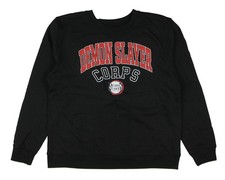 Demon Slayer: Kimetsu No Yiaba Men's Demon Slayer Corps Pullover Sweatshirt 2XL