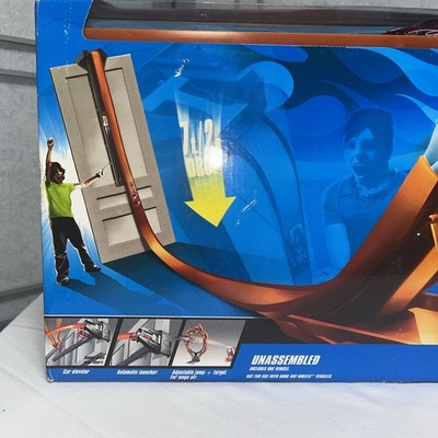 NEW Hot Wheels V-Drop Super Velocity Track Set J2558 NOS 2006 New
