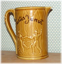 Pichet Publicitaire Ancien  Pastis JANOT