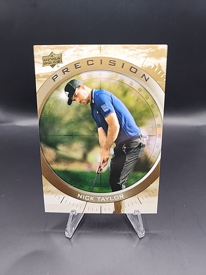 2024 Upper Deck Golf - Nick Taylor Precision GOLD #P-4