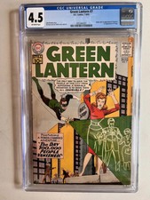 Green Lantern #7 1st Appearance Sinestro & Terga ~ CGC 4.5 ~1961 DC Comics