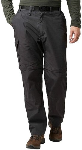 Hiking Pants, Zipp-Off Trousers, Black 