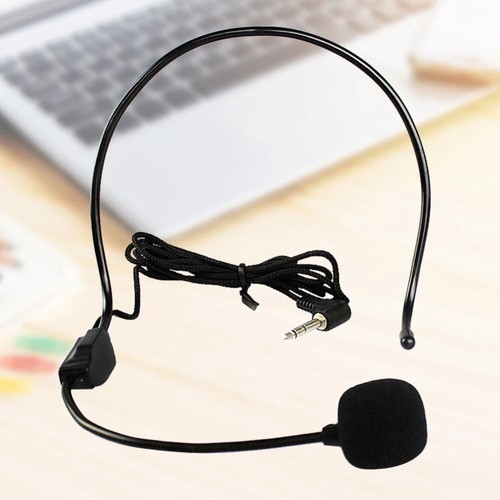 Montato in testa Microfono per cuffie Portatile Intervento auricolare Mic - Afbeelding 12 van 12