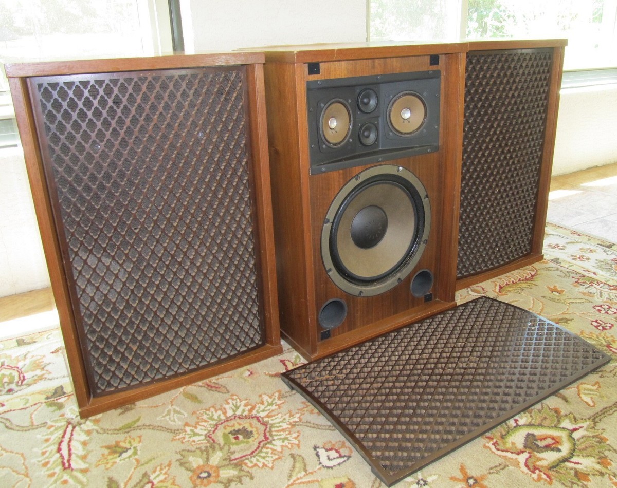 (3) Vintage Sansui Model SP-1700 speakers ~Tested and Sound Great*