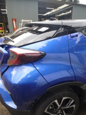 TOYOTA CHR C-HR 2016-2019 REAR QUARTER PANEL CUT - DRIVER ECLIPSE BLUE ...