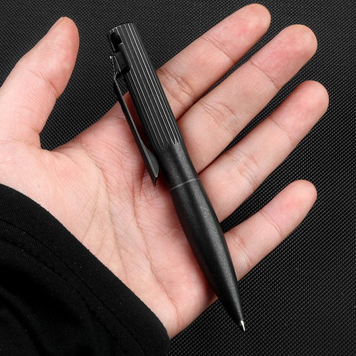 EDC integrierter Stiftclip Schalter Titanlegierung Signatur Kugelschreiber Gel Bürostift - Bild 11 von 12