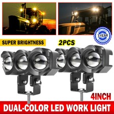 Spot 4inch Led Work Light Bar Spot Pods Fog Offroad For Jeep Atv Suv Truck Boat