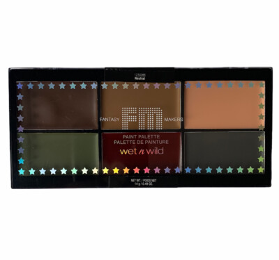 wet n wild FM Fantasy Makers Paint Palette Neutral #1230286 Cosplay NEW SEALED