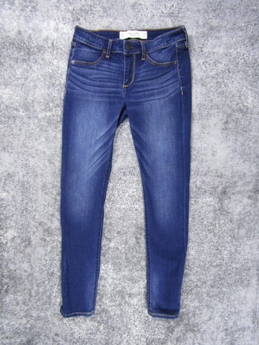 Abercrombie & Fitch Jeans Damen 0s 25 Blau Jeggings Blue Denim Legging Freizeit - Bild 1 von 10