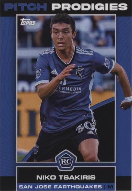 2023 Topps MLS Niko Tsakiris #100 - 1 of 1