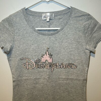 NWT Disneyland Hong Kong T-shirt Disney Fandom Parks Disneyworld Travel
