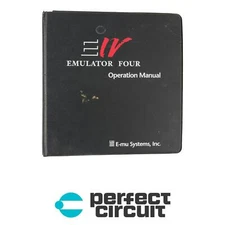 E-mu Emulator IV Operation Manual - VINTAGE - PERFECT CIRCUIT