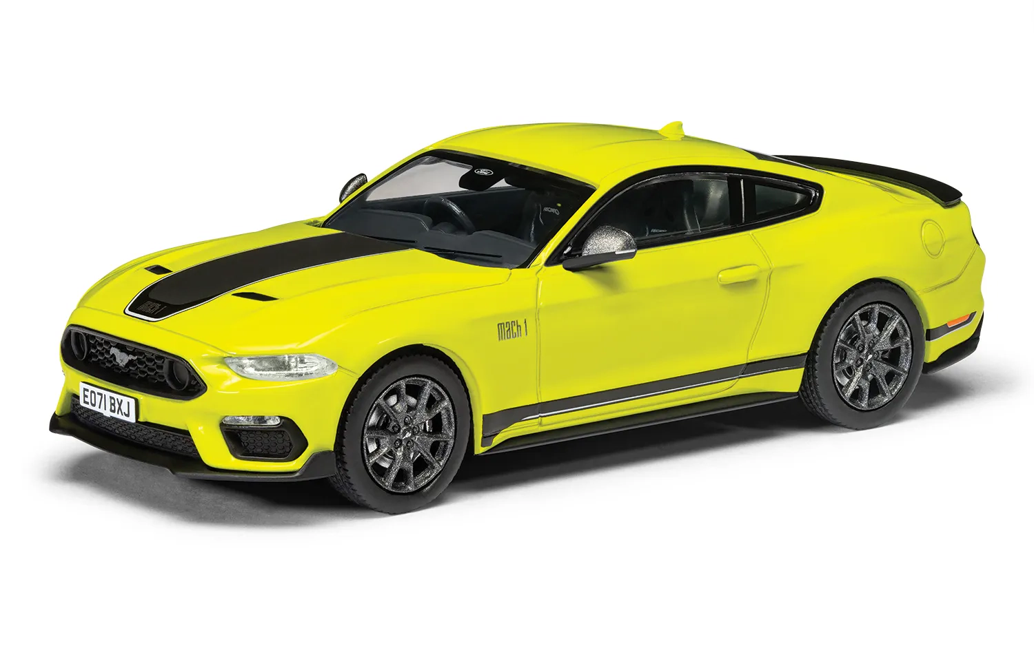 Corgi Ford Mustang MK6 Mach 1 Grabber Yellow VA15504 1:43 Vanguards New for '24