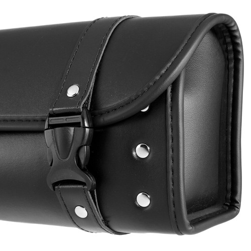 Tool Bag Fork Handlebar Saddlebag For Yamaha V Star XVS 650 950 1100 1300 Custom - Picture 9 of 11