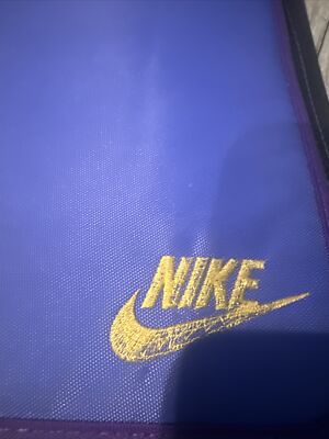 NIKEバインダー Vintage 1993 Mead Nike Trapper Keeper Folder Binder 3 Ring Lakers
