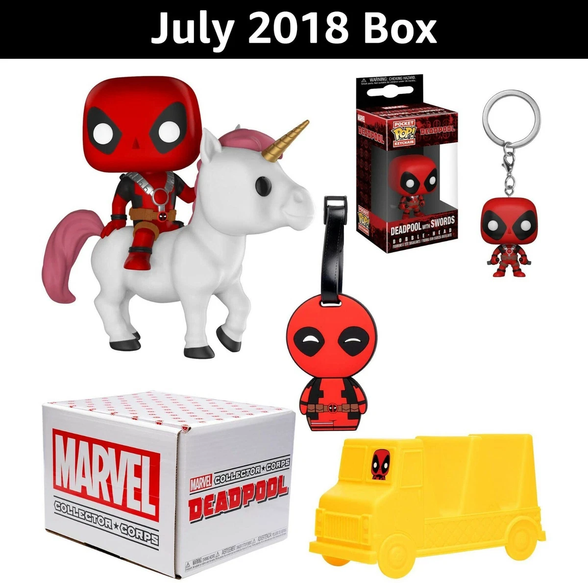 Pop deadpool hotsell on unicorn