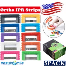 Dental IPR/IR Strip Orthodontic Interproximal strips Enamel Reduction Strip 5Pk