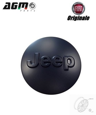 Hubcap Matte Black Original Jeep Renegade 735604677 | eBay 