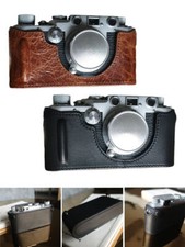 Cam-in Genuine Leather Half Case Camera Bag Cover For Leica IIIF 3F IIIC 3C XVB2