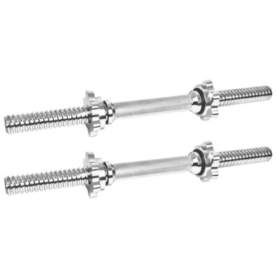 Spinlock Hantelstangen 16'' Standard 1'' Platten Gewichtheben Stange & Halsbänder Set