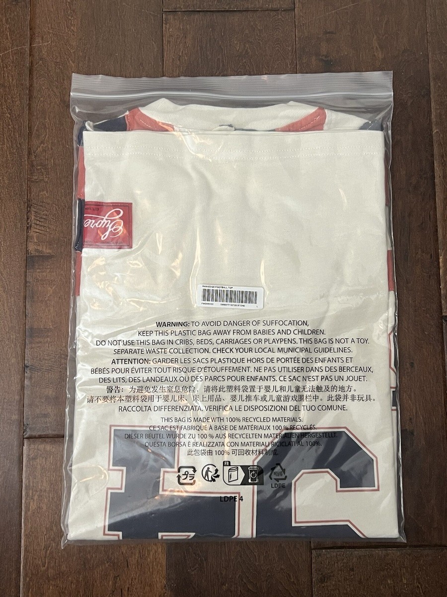 Supreme FW24 Patchwork Yoke Football Top Stone Size Large Supreme FW24 Patchwork Yoke Football Top Stone Size Large