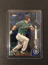 2020 Topps Chrome Kyle Seager Blue Wave Refractor 30/75