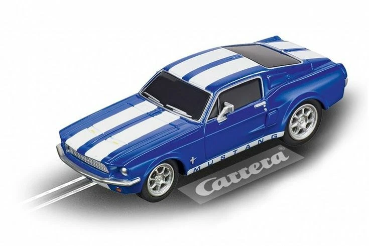 Carrera Go!!! Ford Mustang '67 Racing Blue 1/43 1:43 20064146 Slot car