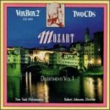 Mozart: Divertimenti, Vol 1 - Audio CD By Wolfgang Amadeus Mozart - GOOD