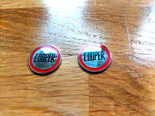 CLASSIC MINI JOHN COOPER S WORKS MPI LEICHTMETALL FENSTERHEBER ERSATZABZEICHEN SELTEN