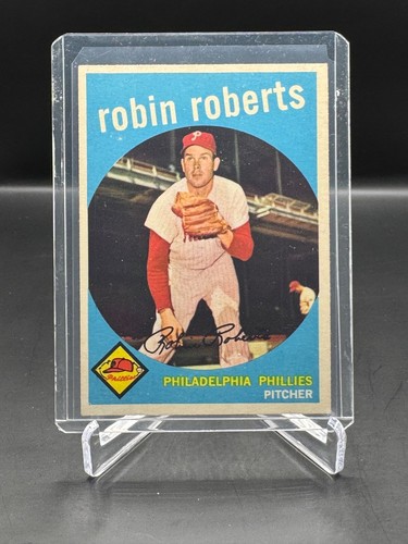 1959 TOPPS! ROBIN ROBERTS! PHILADELPHIA PHILLIES! #352 NM-MT!