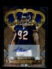 STEPHEN PAEA 2011 CROWN ROYALE FOOTBALL BLUE RC AUTO - CHICAGO BEARS *9602