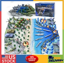 TALGIC Army Men Playset - Large Set Including Army Men Action Figures, Battle