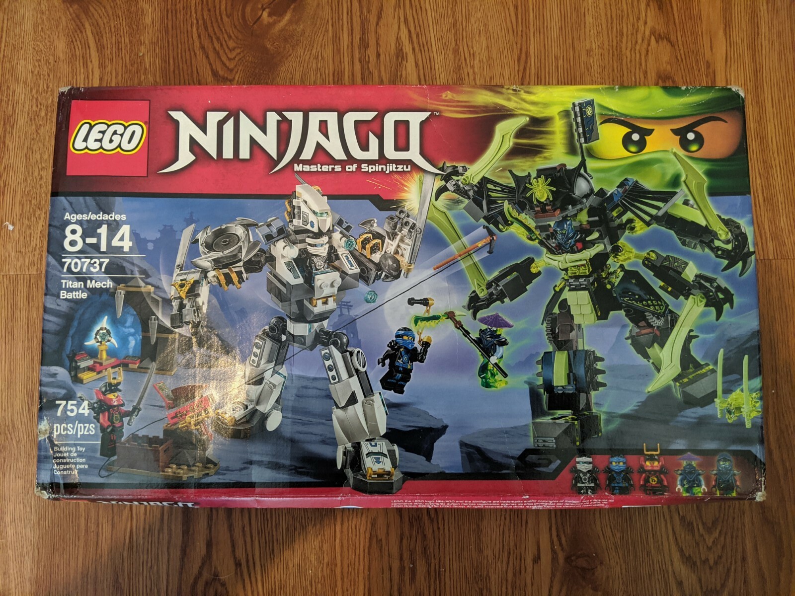 lego 70737 ninjago titan mech battle