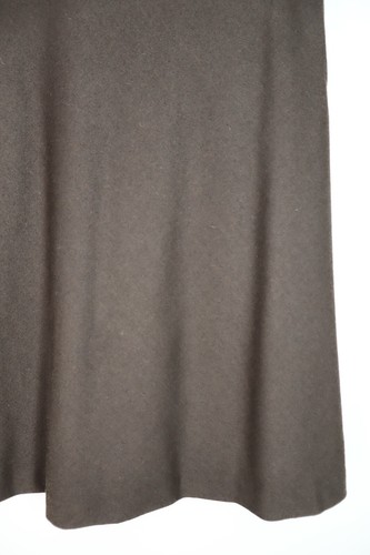 TALBOTS Women's Thin Flannel Wool Nylon A-Line Skirt Lined Brown Size 16p Plus - Picture 8 of 14