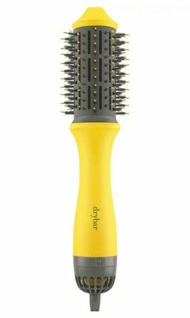 Drybar Single Shot Round Blow Dryer Brush in Yellow for Smooth Styling