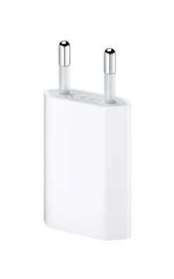 Apple 5W USB Wall Charger Cube Power Adapter for iPhone - White 