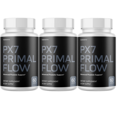 X7 Primal Flow Men Vertility Pills PX7Primal Flow Pills - 3 Bottles