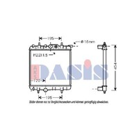 KüHler WasserküHler FüR Peugeot 206 CC 2D 1.6 16V 2A/C 1.4I 1.1I 1.4 T3E 1.1