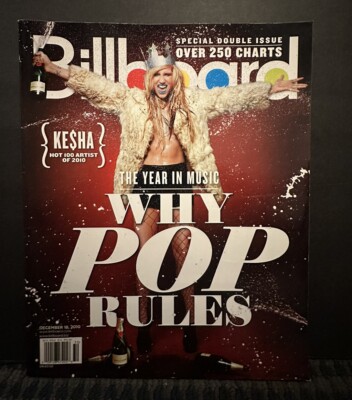2010 December 18th Billboard Magazine, KE$HA, Year In Music